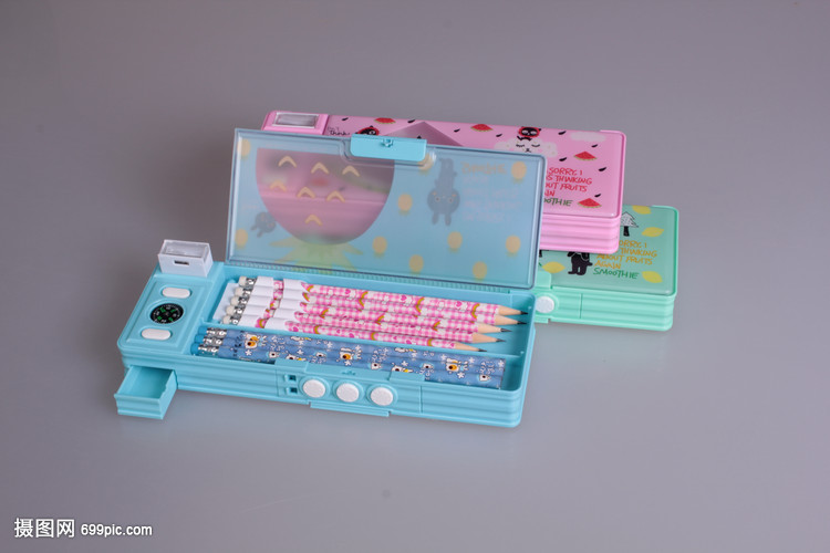 文具盒與削筆器 學生時代的必備伴侶